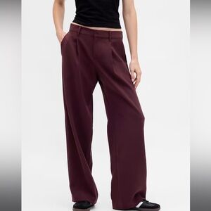 Gap, size 12. Pleated wide leg pants